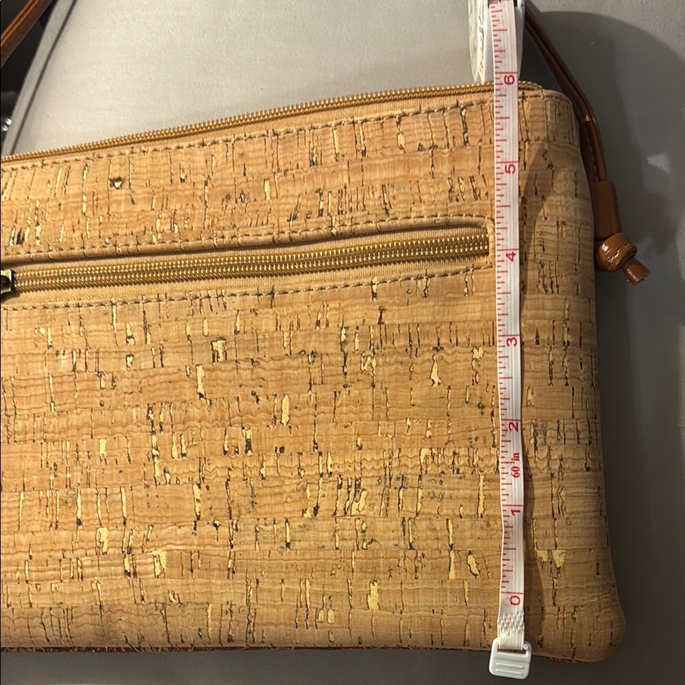 Multicolor Patterned Cork Women's Bag - Picture 6 of 6